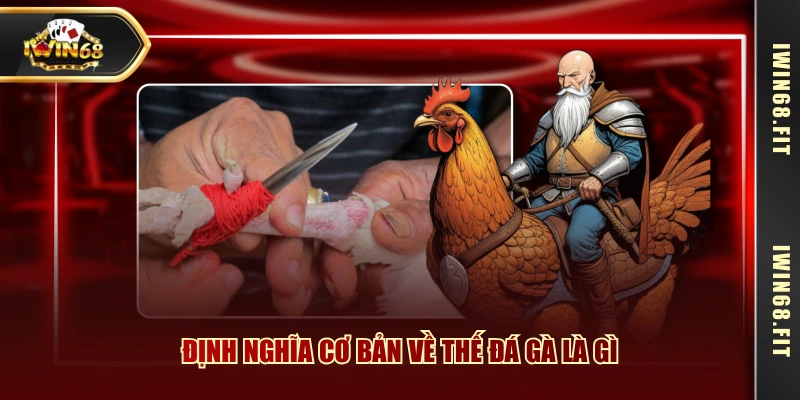 Định nghĩa cơ bản về thế đá gà là gì