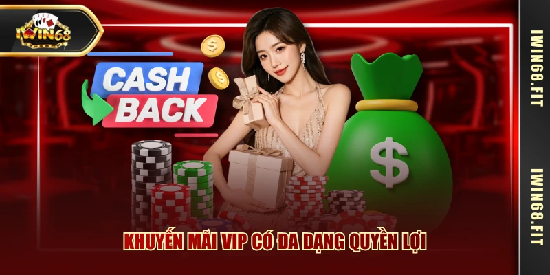 Khuyến mãi VIP có đa dạng quyền lợi